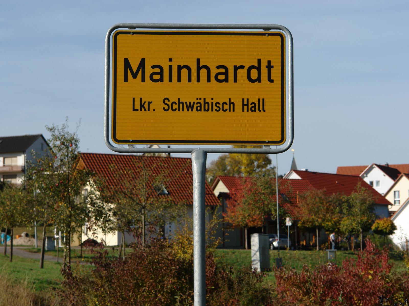  Ortstafel Mainhardt 